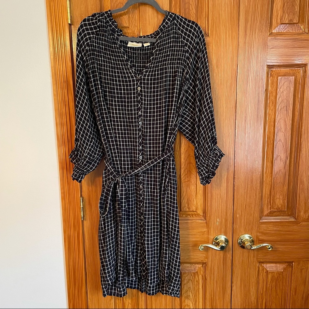 Anthropologie Plaid Dress